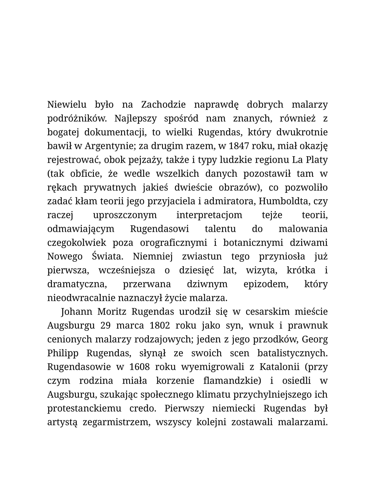 Epizod z życia malarza podróżnika