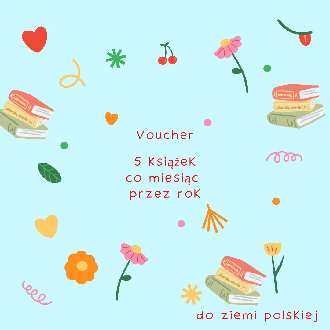 Voucher Biblioteczka.net – na cały rok – paczka co miesiąc