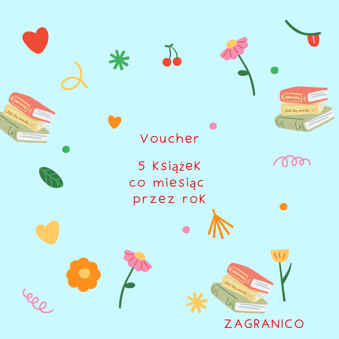 Voucher Biblioteczka.net – na cały rok – paczka co miesiąc