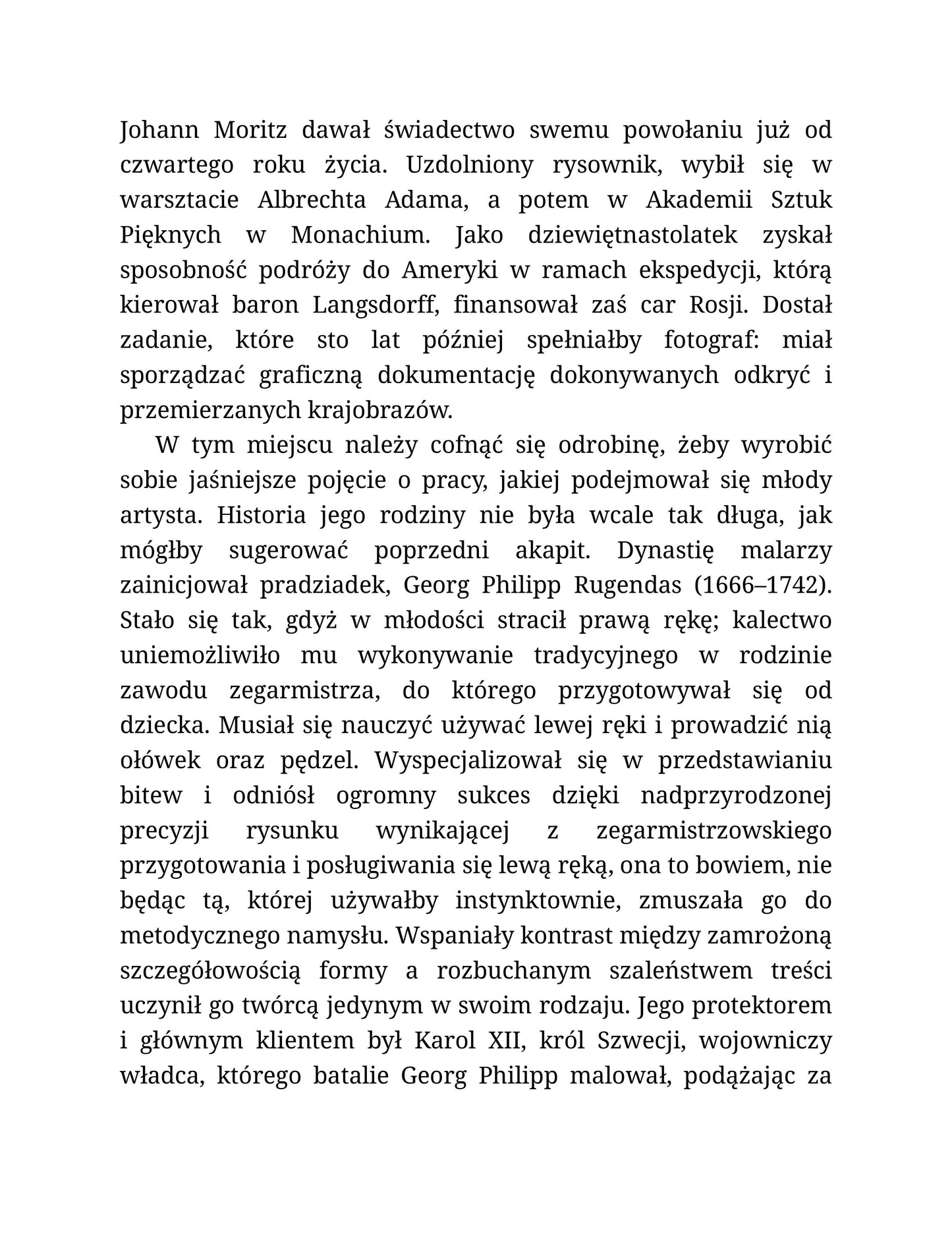 Epizod z życia malarza podróżnika