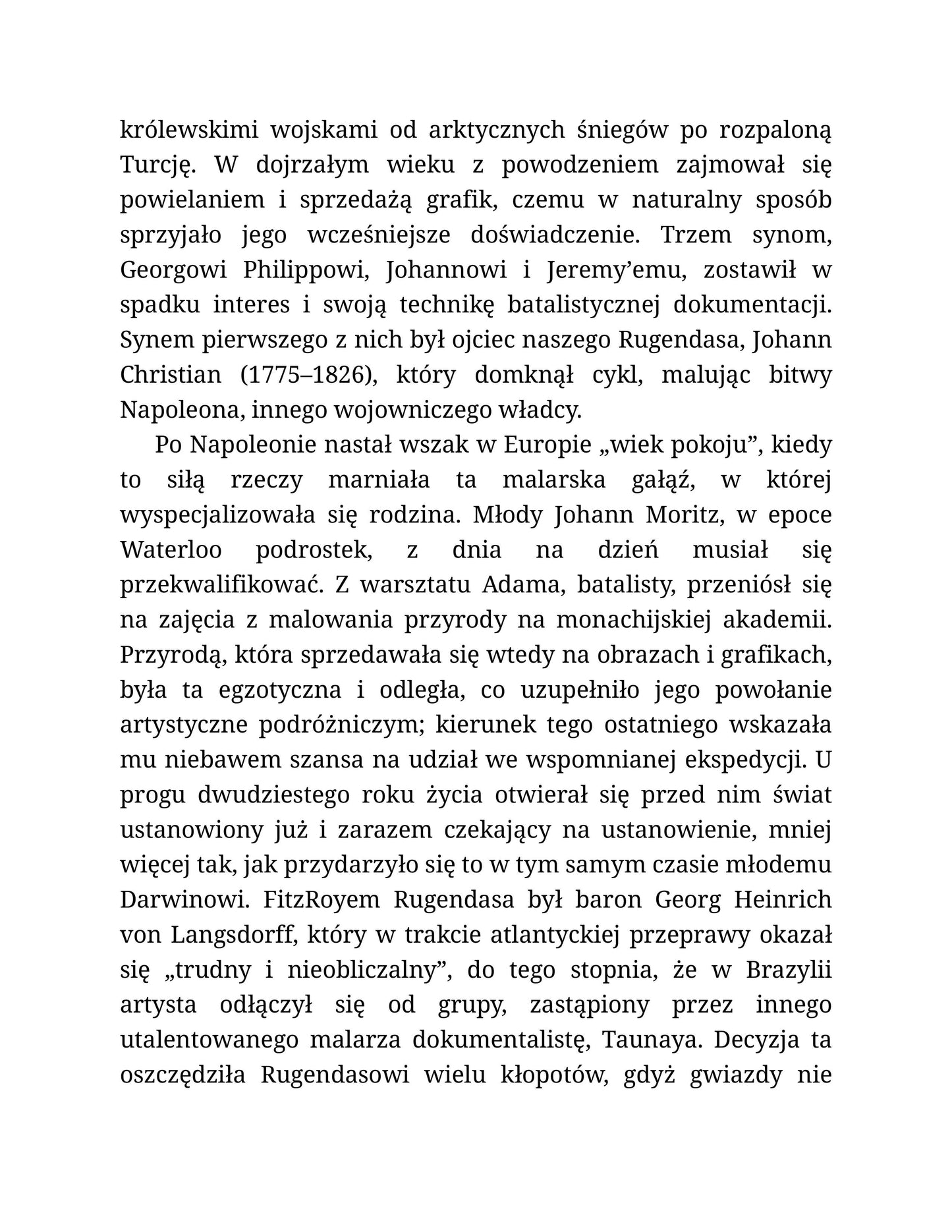 Epizod z życia malarza podróżnika