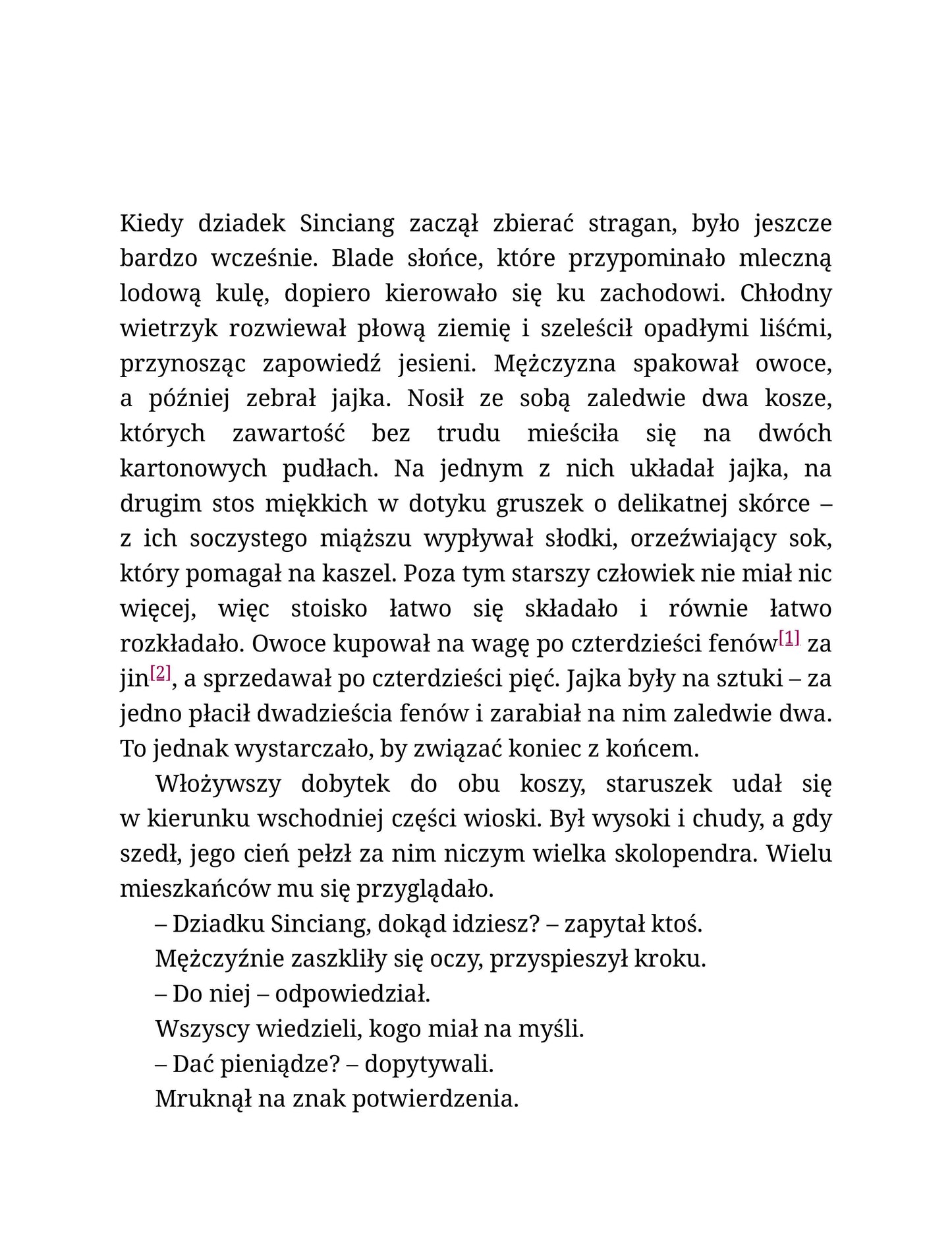Łuskanie bobu w blasku księżyca