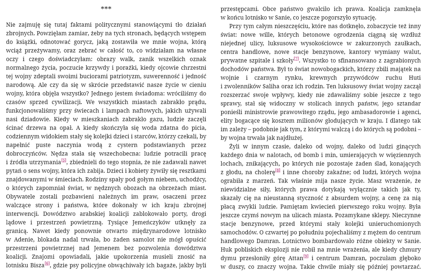 Co zostawiliście za sobą?